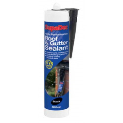 Supadec Roof & Gutter Sealant 300ml Black Supadec Roof & Gutter Sealant 300ml Black